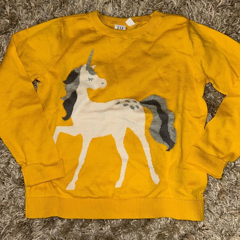 GAP Kids Girls’ Unicorn Sweater -